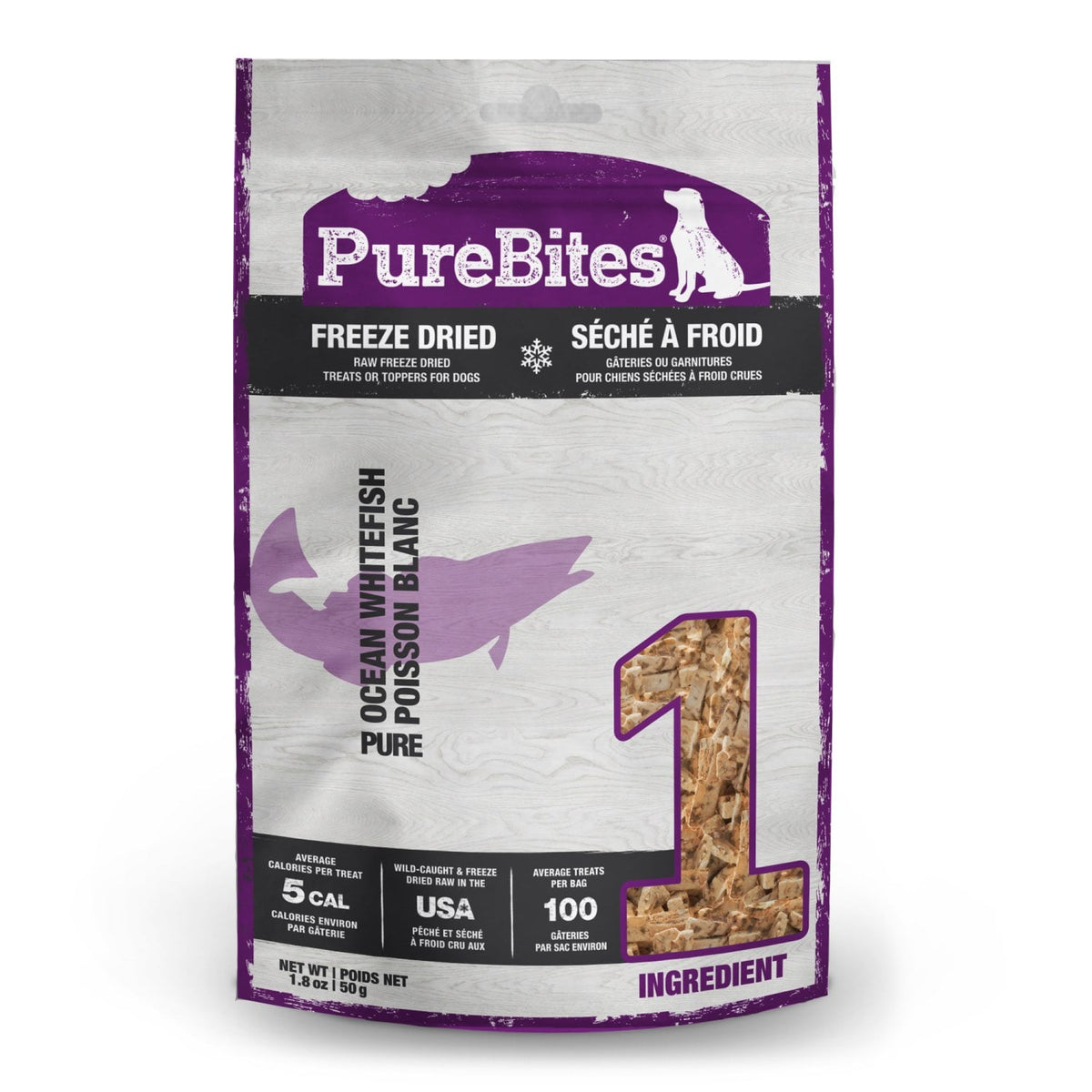 PureBites for Dogs - Whitefish / 50 g - product image 1