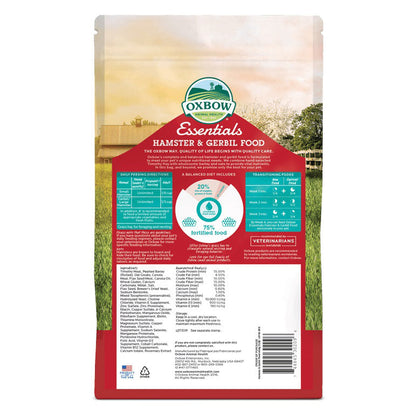 Essentials Hamster and Gerbil Food for Small Pets 0.454 kg Bag - view 2