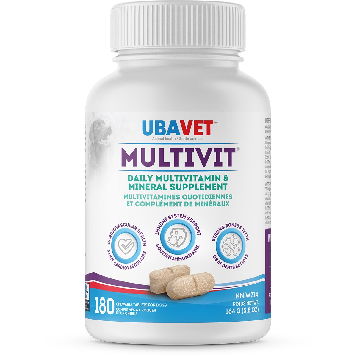 Multivit for Dogs - Pack of 180 Tablets - product image 1