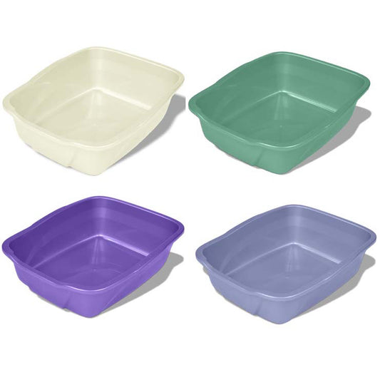 Litter Pan for Cats 1 Pan, Assorted Colours, XL - Default Title - product image 1