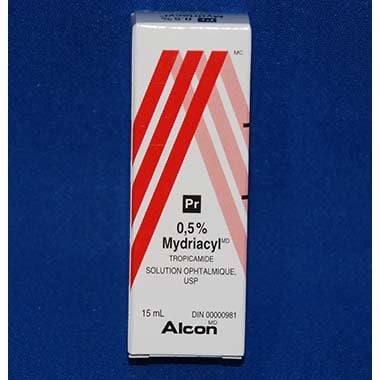 Mydriacyl, 0.5 % W/V, 15 mL