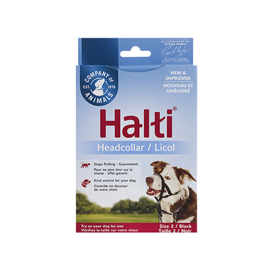 Halti Headcollar for Dogs, Black, Size 2, 1 Unit - Default Title - product image 1