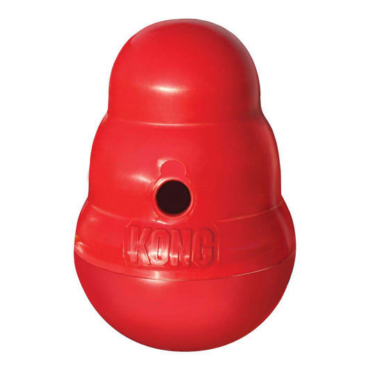 Wobbler Treat Toy for Dogs (Red) 1 Unit, Small - view 2
