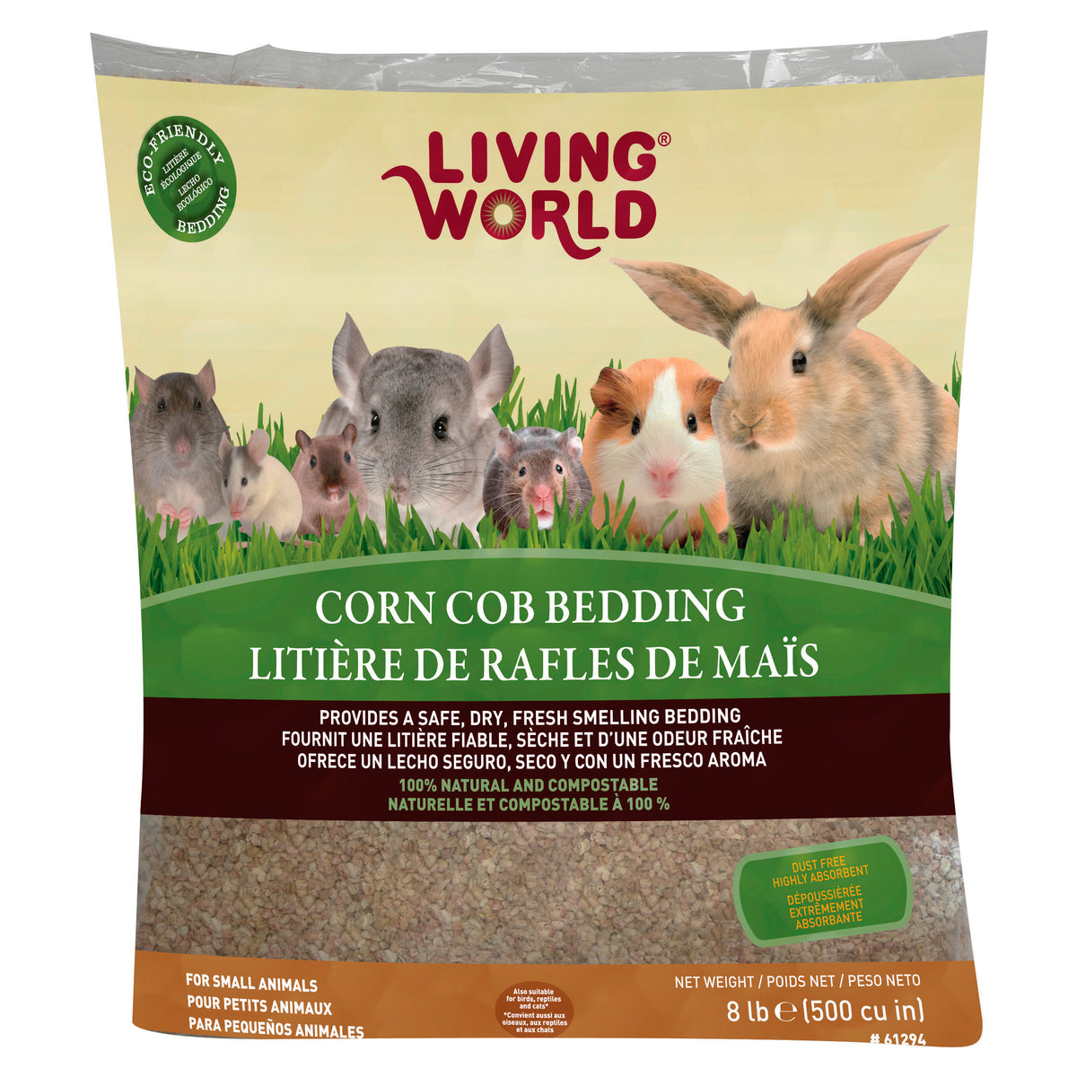Corn Cob Bedding 8 lb Bag - Default Title - product image 1