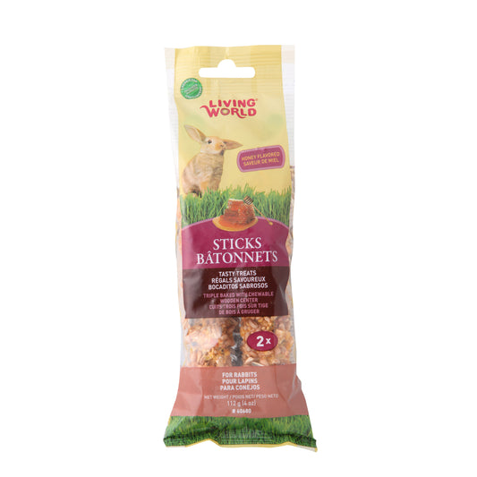 Stick Treats for Rabbits for Small Pets (Honey) 112 g Bag of 2 Sticks - Default Title - product image 1