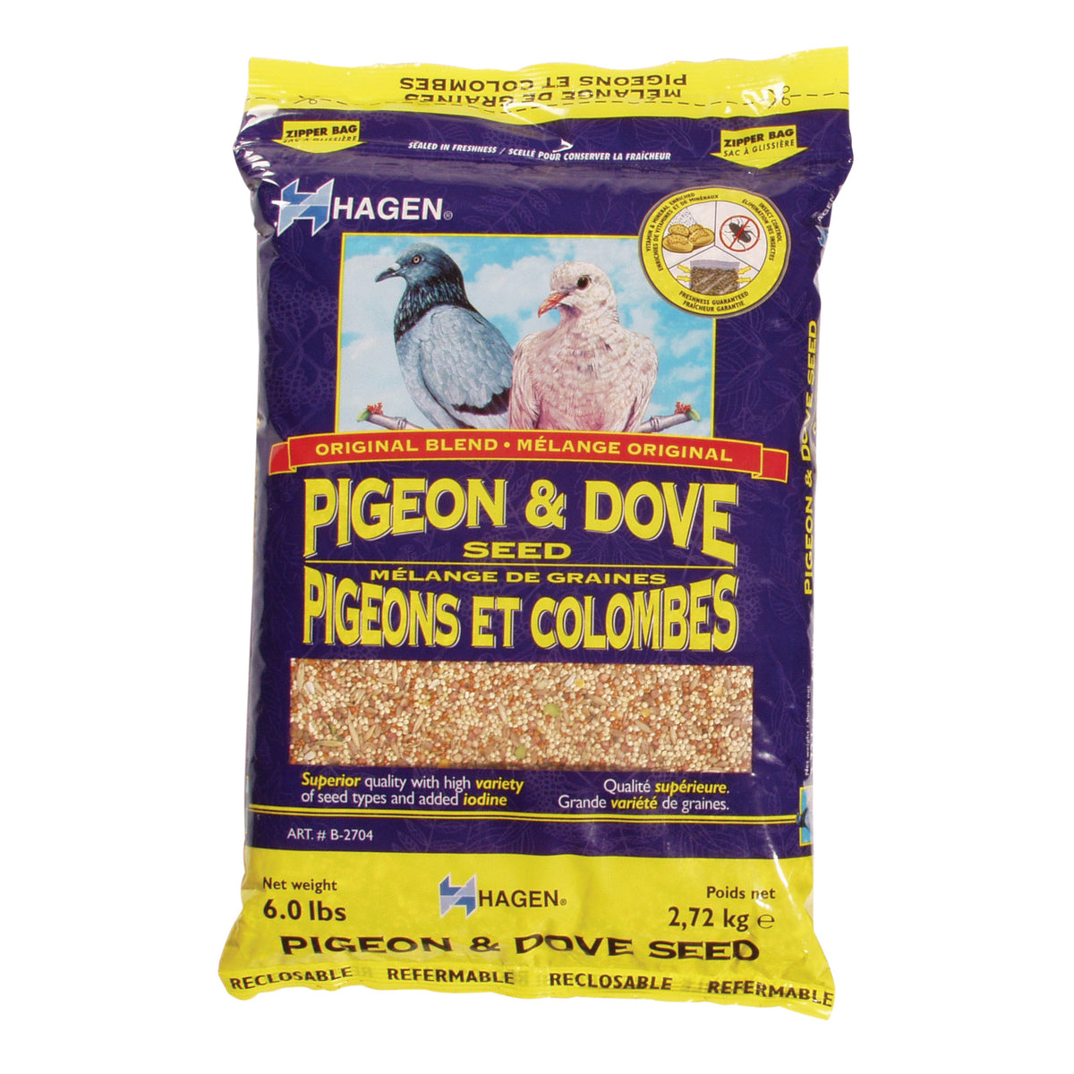 Pigeon and Dove Mix for Small Pets and Birds (Original) 2.72 kg Bag - Default Title - product image 1