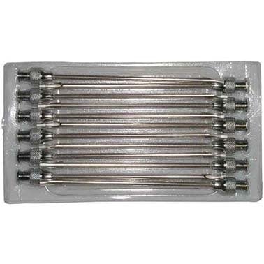 Hypodermic Needles Stainless Steel Pack of 12 Needles 12 g x 1 in - Default Title - product image 1