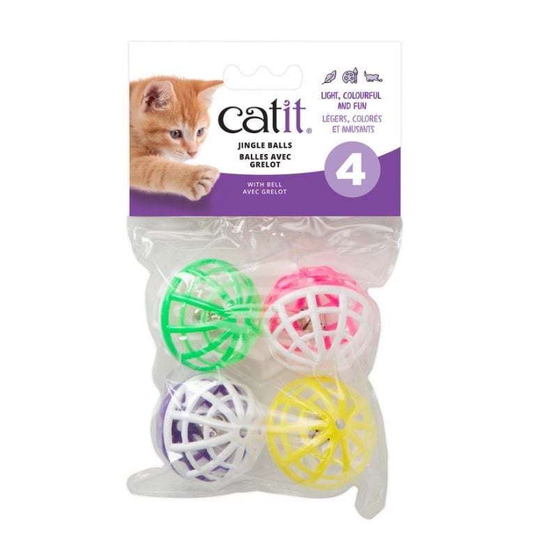Krazy Rollers Jingle Balls for Cats Pack of 4 - Default Title - product image 1
