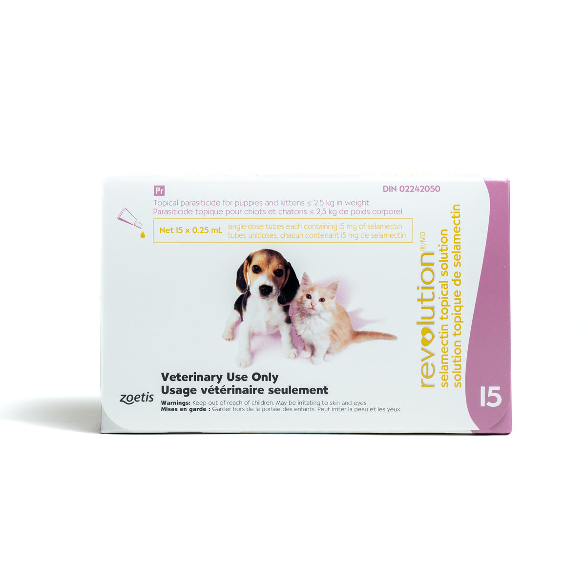 Revolution for Puppies and Kittens, < 2.5 kg, 15 Tubes - view 1