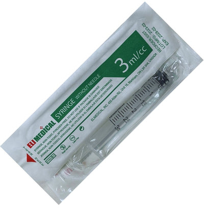 Syringes Graduated - 3 mL Luer Slip - product image 2