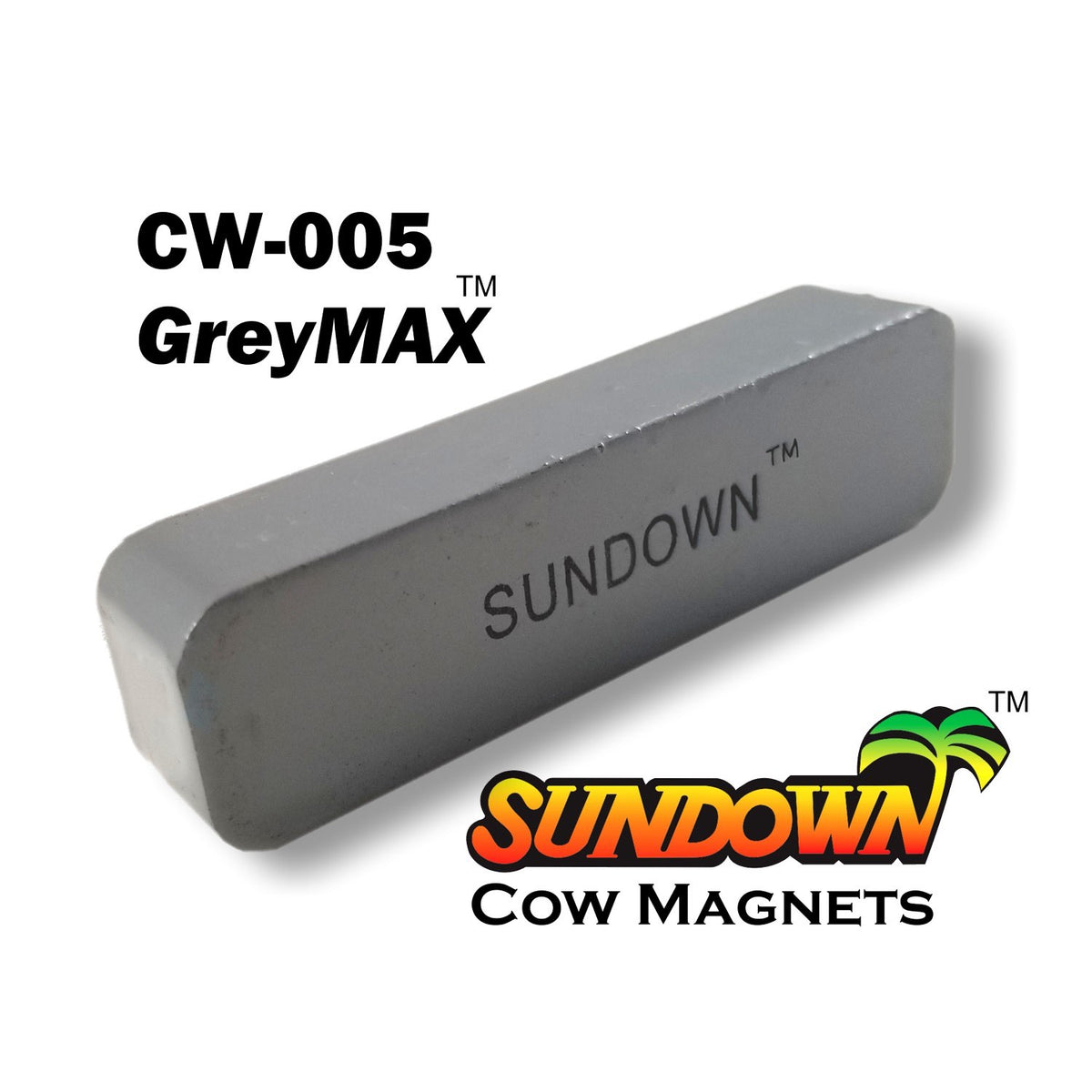 Rectangular GreyMAX Magnet for Farm Animals Pack of 12 Magnets 2.75 in x 0.75 in - Default Title - product image 1