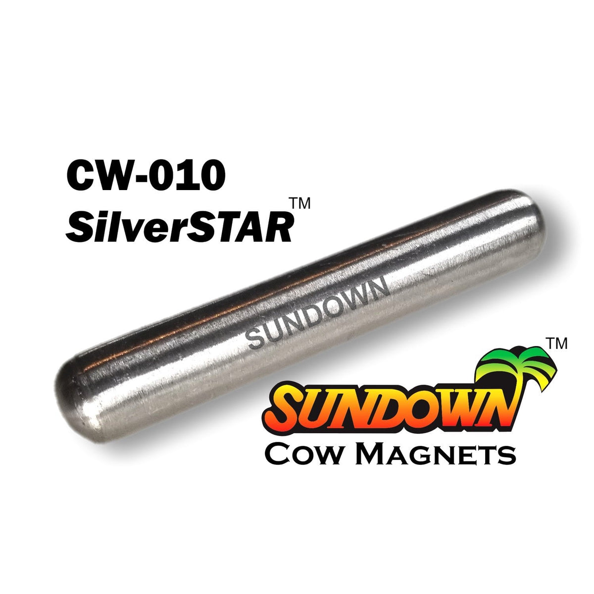 Round SilverSTAR Magnet for Farm Animals Pack of 12 Magnets 0.5 in x 3 in - Default Title - product image 1