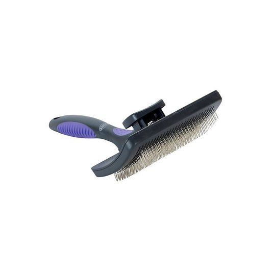 Self-Cleaning Slicker Brush Soft Pins (Purple) - Default Title - product image 1