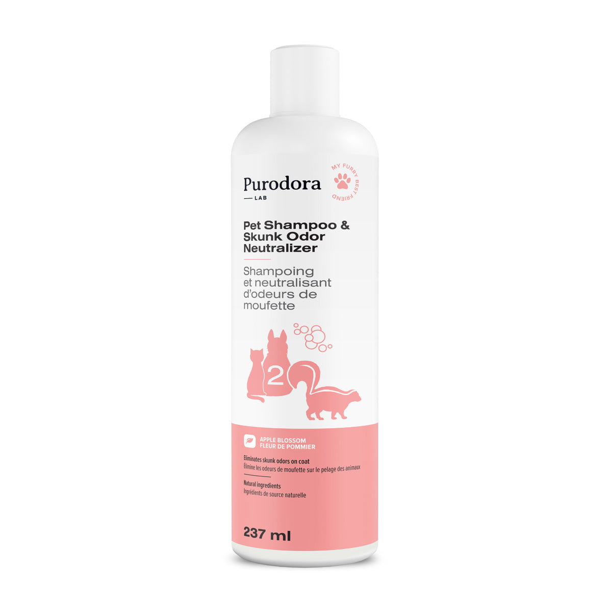 Pet Shampoo & Skunk Odor Neutralizer for Cats and Dogs 237 mL Bottle - Default Title - product image 1