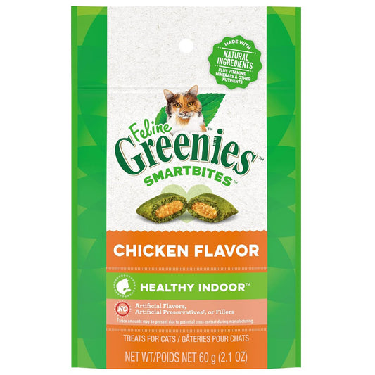 Smartbites Healthy Indoor Treats for Cats (Chicken) 60 g Pouch - Default Title - product image 1