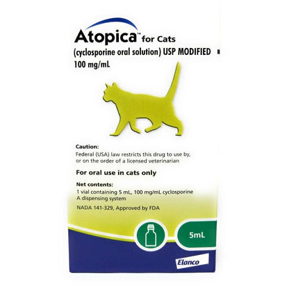 Atopica for Cats, 100 mg/ml, 5 mL - view 1