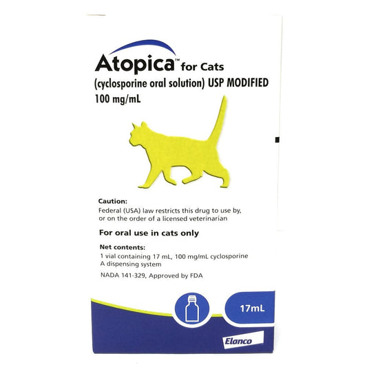 Atopica for Cats, 100 mg/ml, 17 mL - view 1