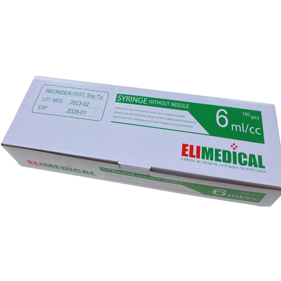 Syringes Graduated - 6 mL Luer Slip - product image 1