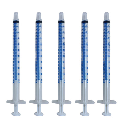 Oral Syringes Pack of 100, 1 mL Luer Slip - Default Title - product image 1