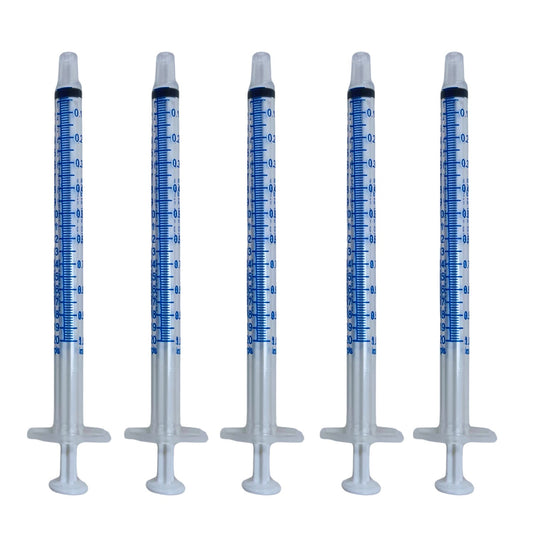 Oral Syringes Pack of 100, 1 mL Luer Slip - Default Title - product image 1