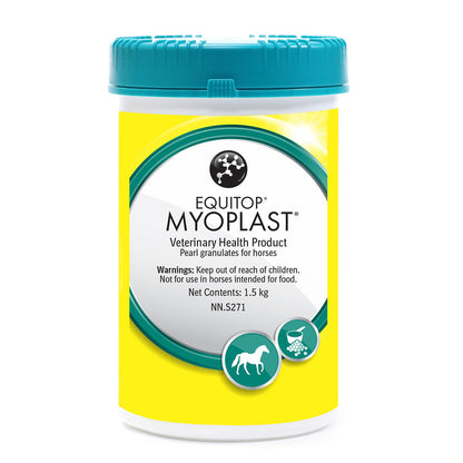 Equitop Myoplast for Horses 1.5 kg Jar 402 mg/g - Default Title - product image 2
