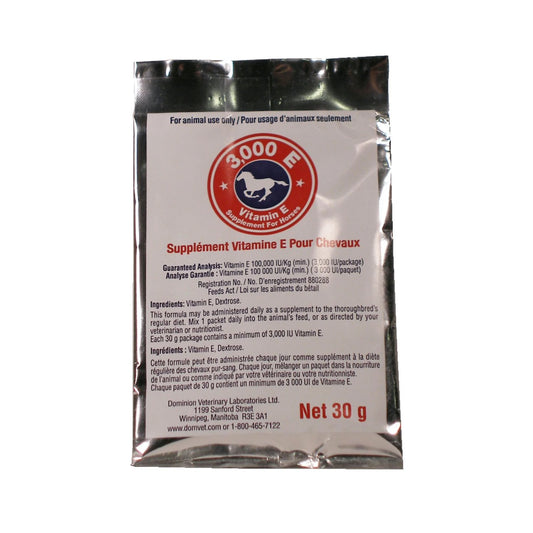 3000 E for Horses Pack of 25, 30 g 30000 I.U - Default Title - product image 1