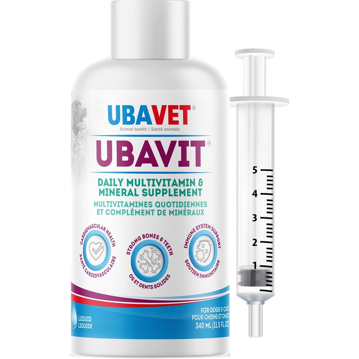 Ubavit (Apple) for Cats and Dogs 340 mL - Default Title - product image 1