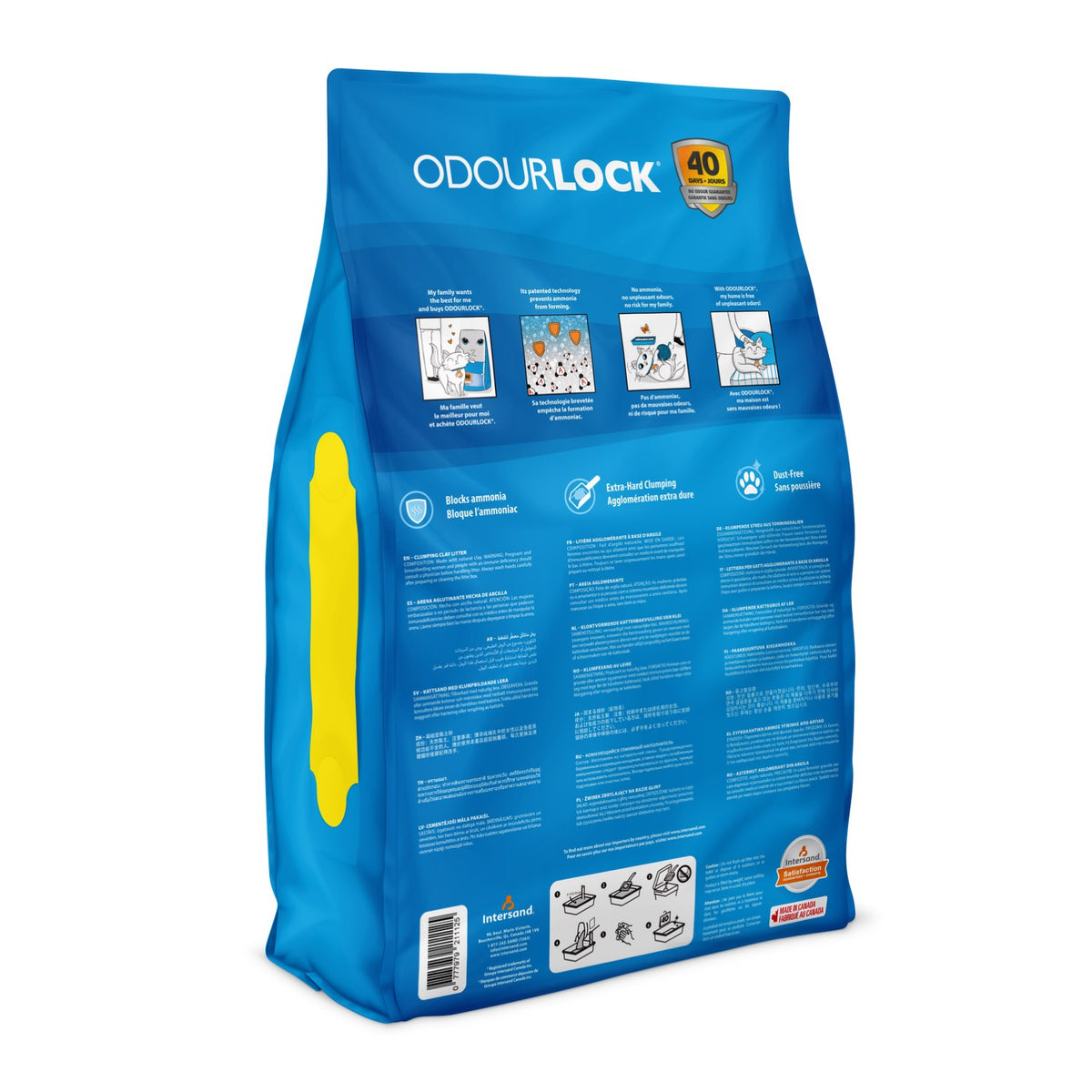 Odourlock Unscented Clumping Litter for Cats - 12 kg - product image 2