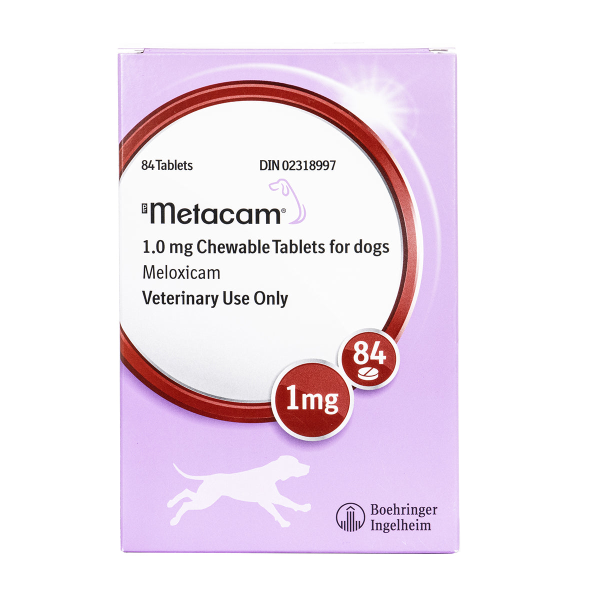 Metacam Tablets for Dogs, 1 mg, 84 Chews - view 2