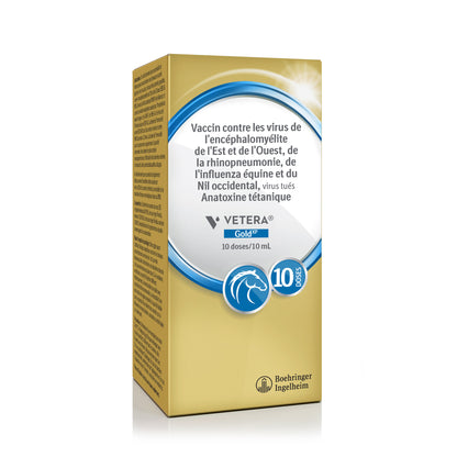 Vetera Gold XP for Horses 10 mL 1 Vial of 10 Doses 1 mL / Dose