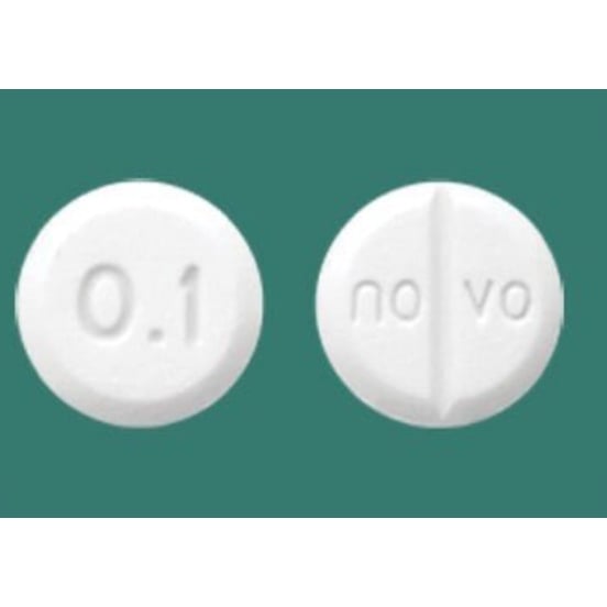Clonidin, 0.1 mg, 100 Tablets - view 2