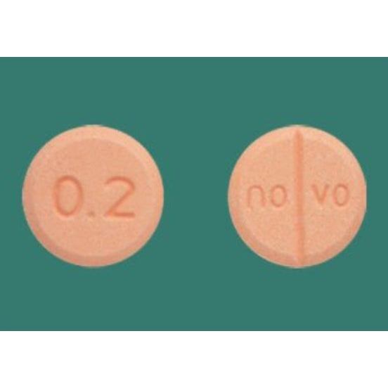 Clonidin, 0.2 mg, 100 Tablets - view 2