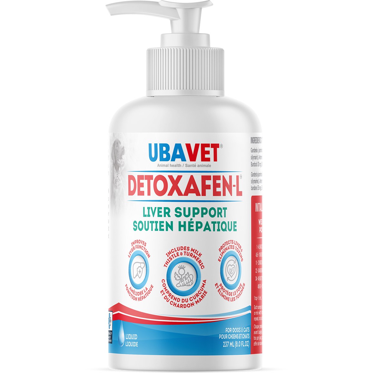 Detoxafen-L (Apple) for Cats and Dogs 237 mL Bottle - Default Title - product image 1