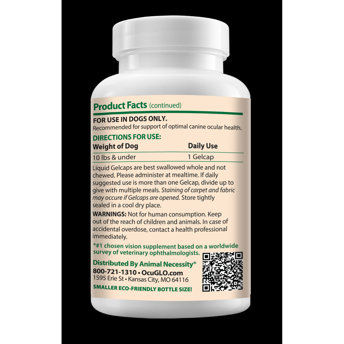 Ocu-GLO for Small Dogs 90 Cap - Default Title - product image 3