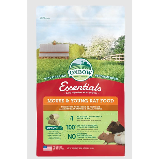 Essentials Mouse and Young Rat Food for Small Pets (Original) 1.13 kg Bag - Default Title - product image 1