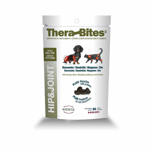 Thera-Bites Hip & Joint for Cats and Small Dogs (Chicken and Liver) 60 Soft Chews - Default Title - product image 1