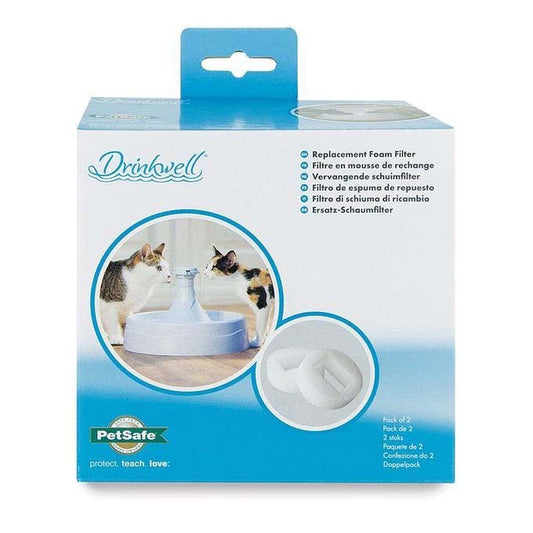 Drinkwell 360 Plastic Pet Fountain-Replacement Foam Filters Only 1 Unit - view 1