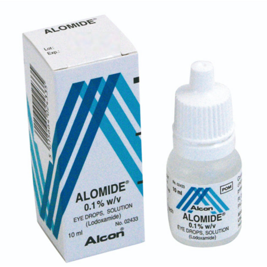 Alomide, 0.1 % W/V, 10 mL