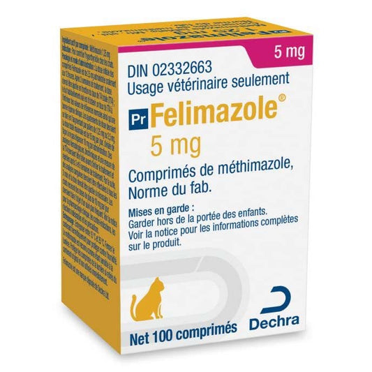 Felimazole for Cats, 5 mg, 100 Tablets - view 1