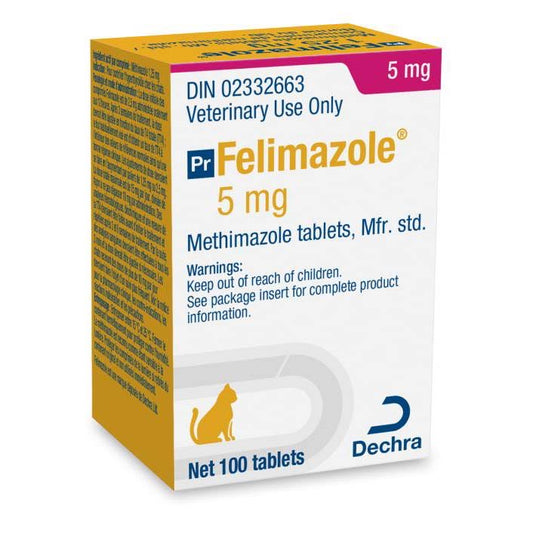Felimazole for Cats, 5 mg, 100 Tablets - view 2
