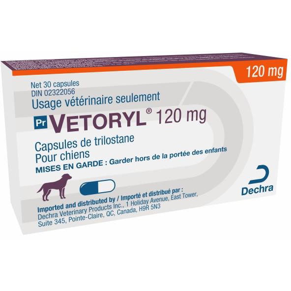 Vetoryl Capsules for Dogs, 120 mg, 30 Capsules - view 1