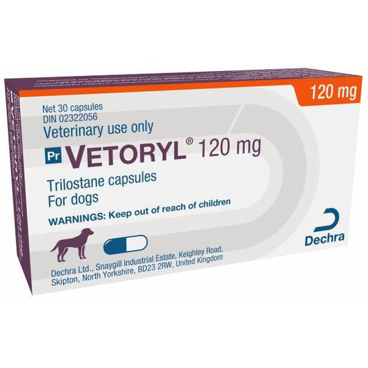 Vetoryl Capsules for Dogs, 120 mg, 30 Capsules - view 2