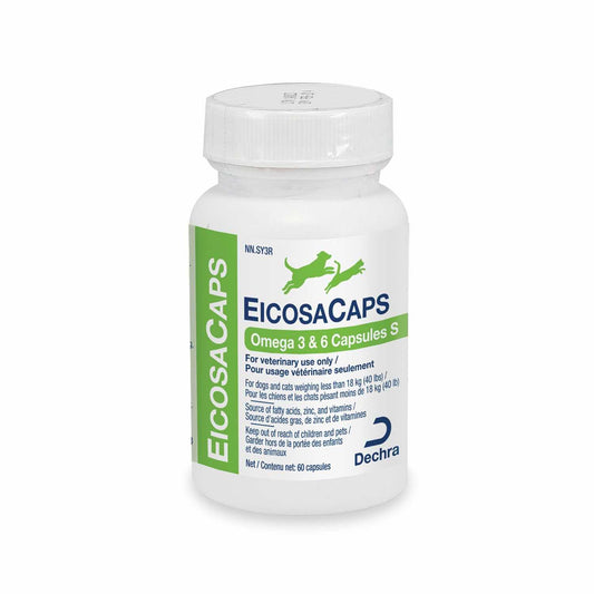 Eicosacaps Omega 3 6 for Cats and Dogs Capsule - 0-18 kg - product image 1