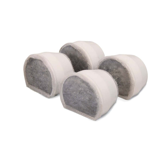 Drinkwell Avalon, Pagoda and Sedona Fountain Replacement Charcoal Filters Pack of 4 - Default Title - product image 1