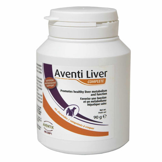 Aventi Liver Complete Chewable Tablets for Cats and Dogs - 45 Chewable Tablets - product image 1