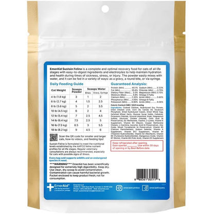 EmerAid Sustain HDN for Cats 100 g Pouch - Default Title - product image 2