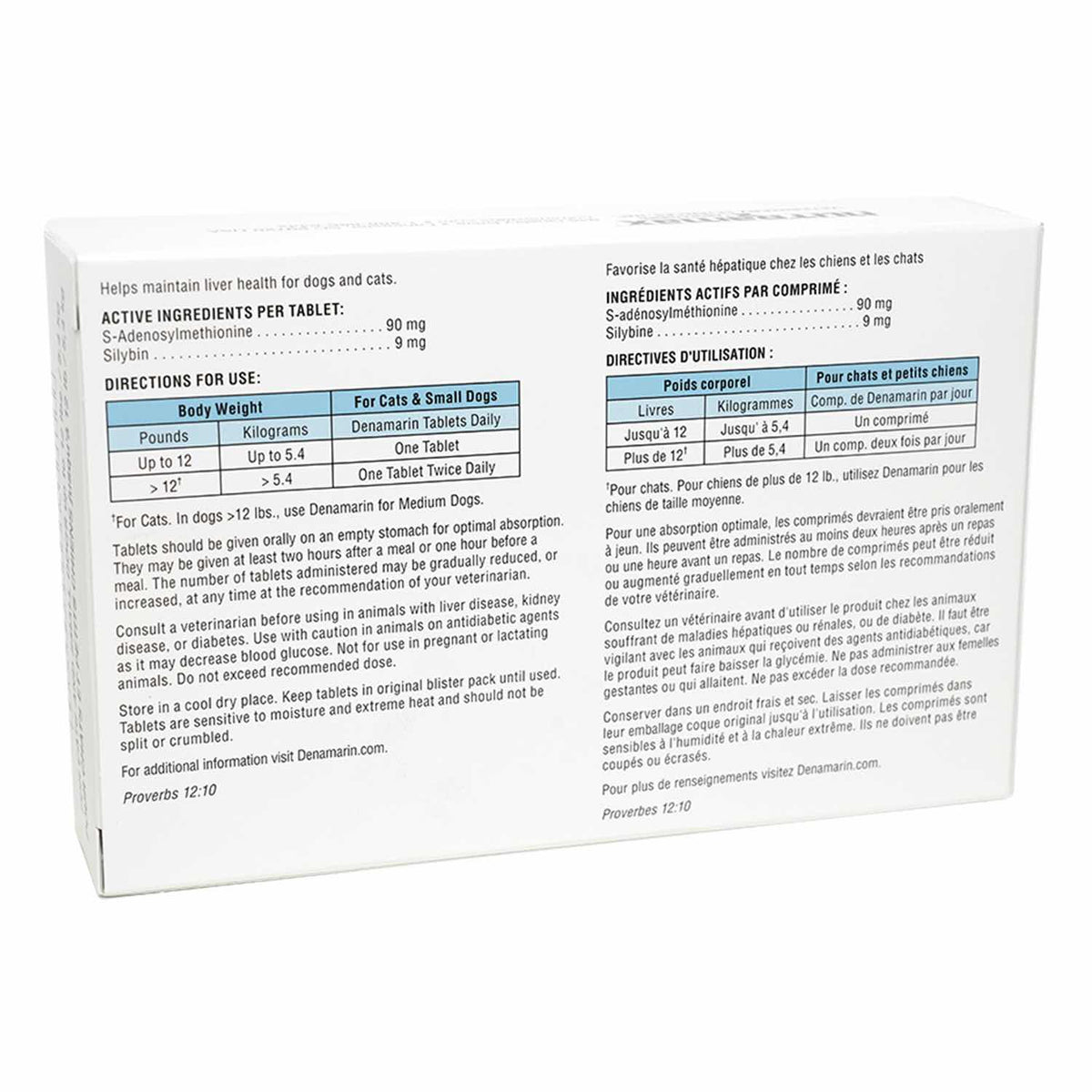 Denamarin Tablet for Cats and Small Dogs 30 Tablets 90 mg - Default Title - product image 2