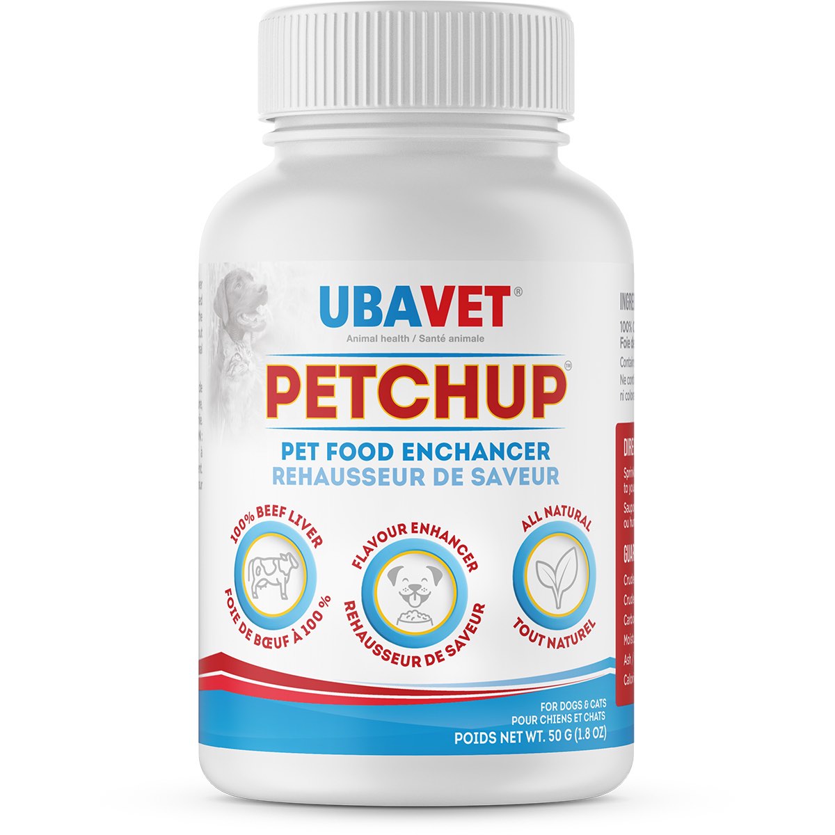 Petchup Pet Food Enhancer (Beef Liver) 50 g Bottle - Default Title - product image 1