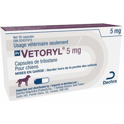 Vetoryl Capsules for Dogs, 5 mg, 30 Capsules - view 1