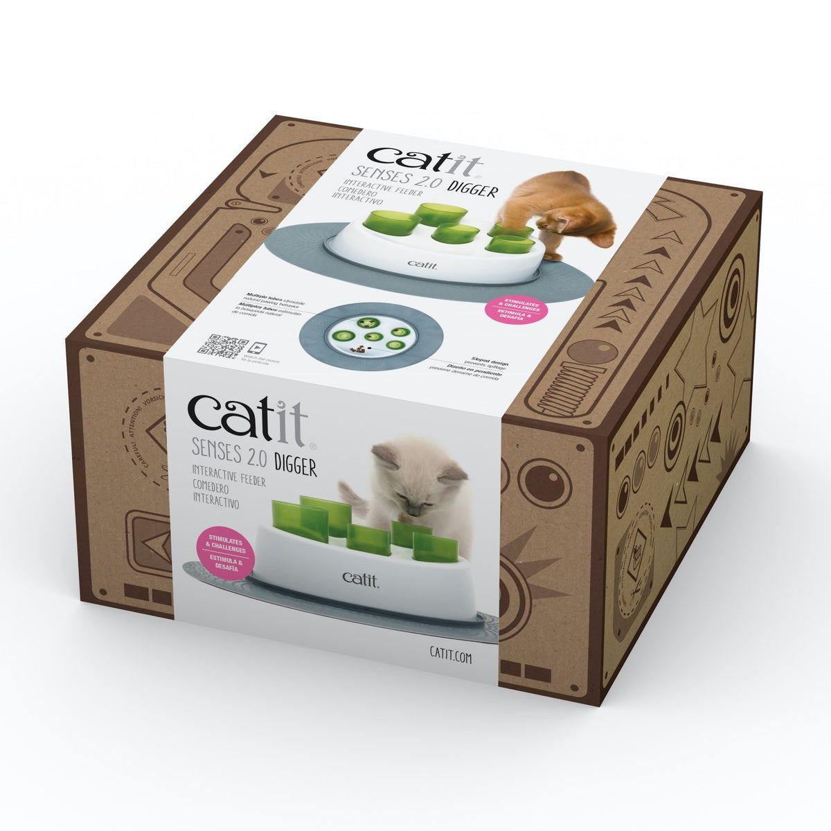 Senses 2.0 Digger for Cats (Green) 1 Unit - Default Title - product image 2